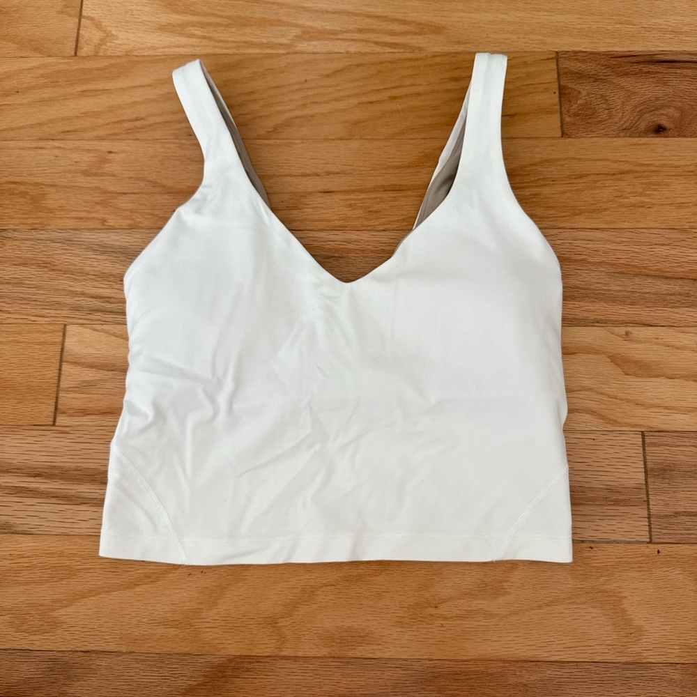 Lululemon Athletica White Align Top Size 4